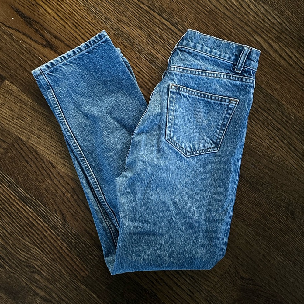 Reformation Classic Blue Straight Leg Jeans
